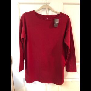 J. Jill luxe supima tunic, NWT